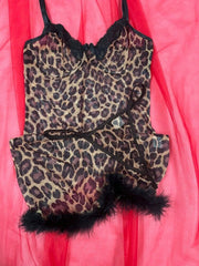Daring Leopard Lace Mini Dress – Sexy Slim Fit Nightclub Outfit