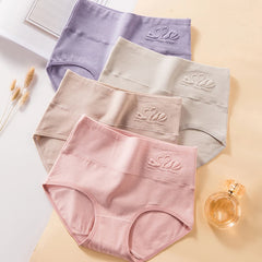 Plus Size Print Briefs 4pcs