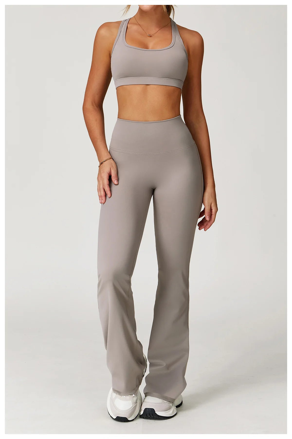 2PCS Women’s Yoga Set – Sports Bra & Shorts Fitness Outfit