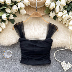 Sweet Gauze Sleeveless Camisole – Korean Streetwear
