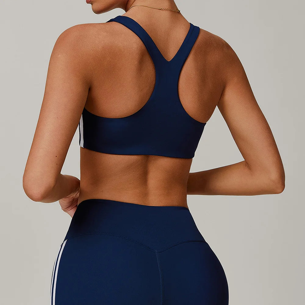 Women’s Push-Up Sports Bra Tank Top – Beautiful Back Design