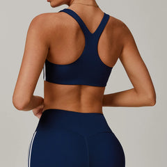 Women’s Push-Up Sports Bra Tank Top – Beautiful Back Design