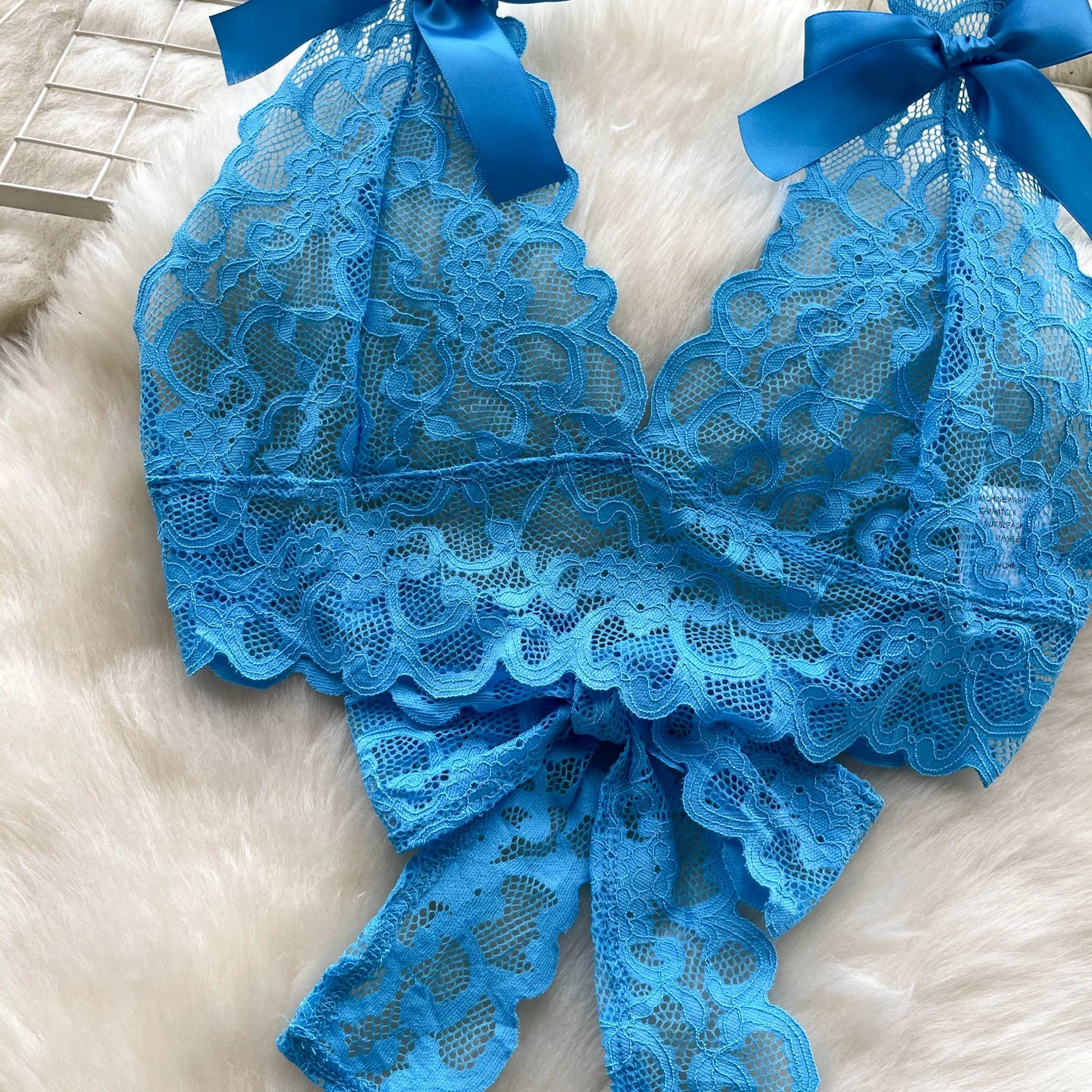 Fashion Bow Lace Sexy Lingerie Set