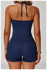 Women’s 2-Piece Yoga Set – Bell-Bottom Pants & Sports Bra