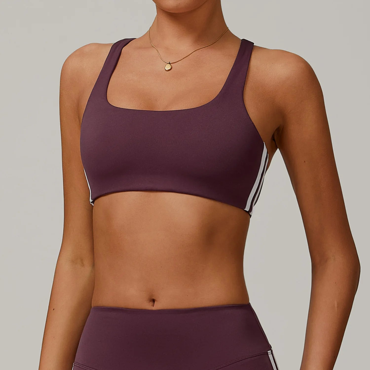 Women’s Push-Up Sports Bra Tank Top – Beautiful Back Design