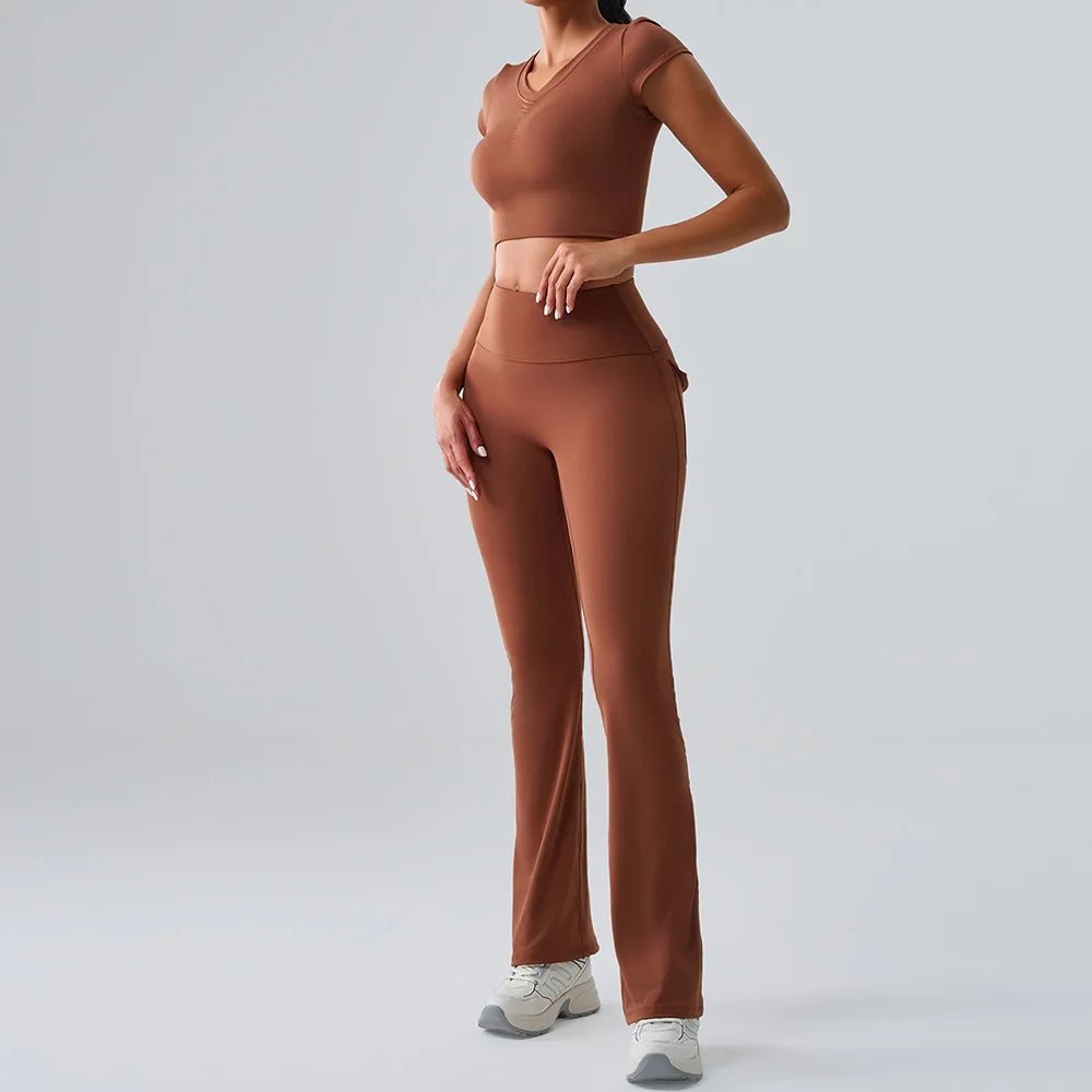 Women’s Sport Set – Sports Bra & High Waist Leggings