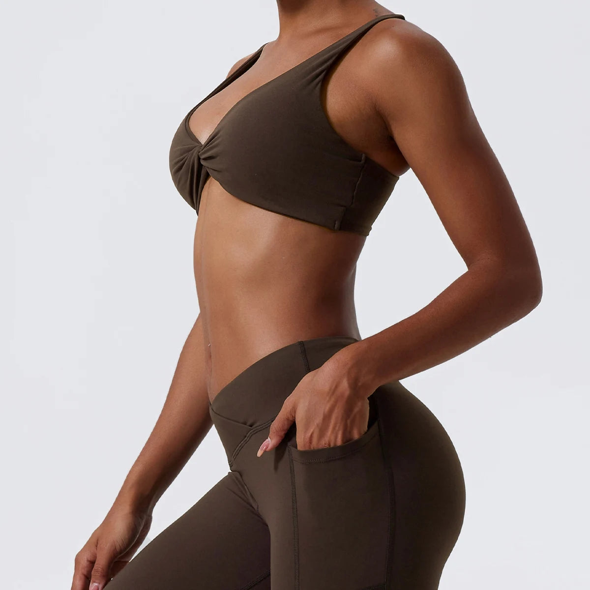 Women’s Shockproof Push-Up Sports Bra – Quick-Dry Gym Crop Top