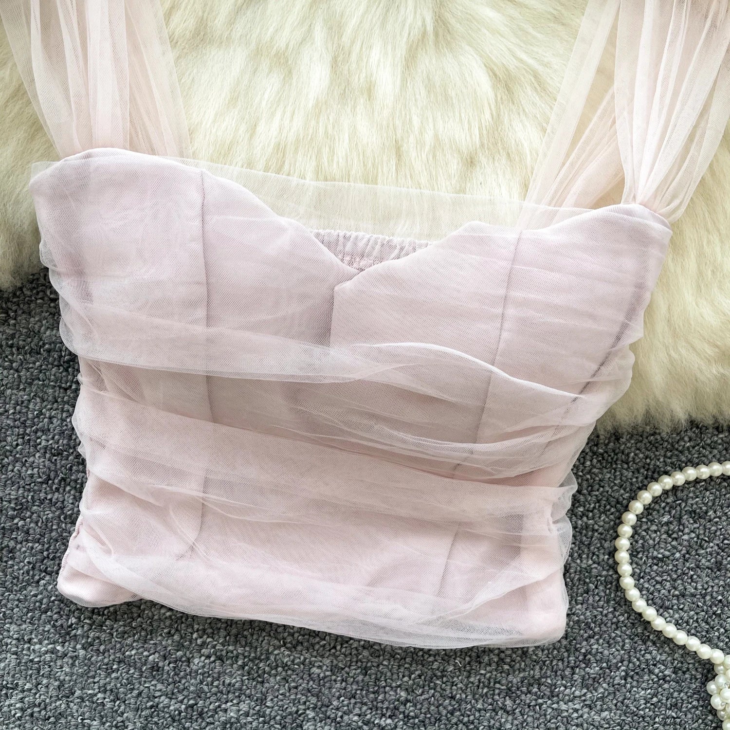 Sweet Gauze Sleeveless Camisole – Korean Streetwear