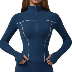 Quick‑Dry Women’s Fitness Jacket