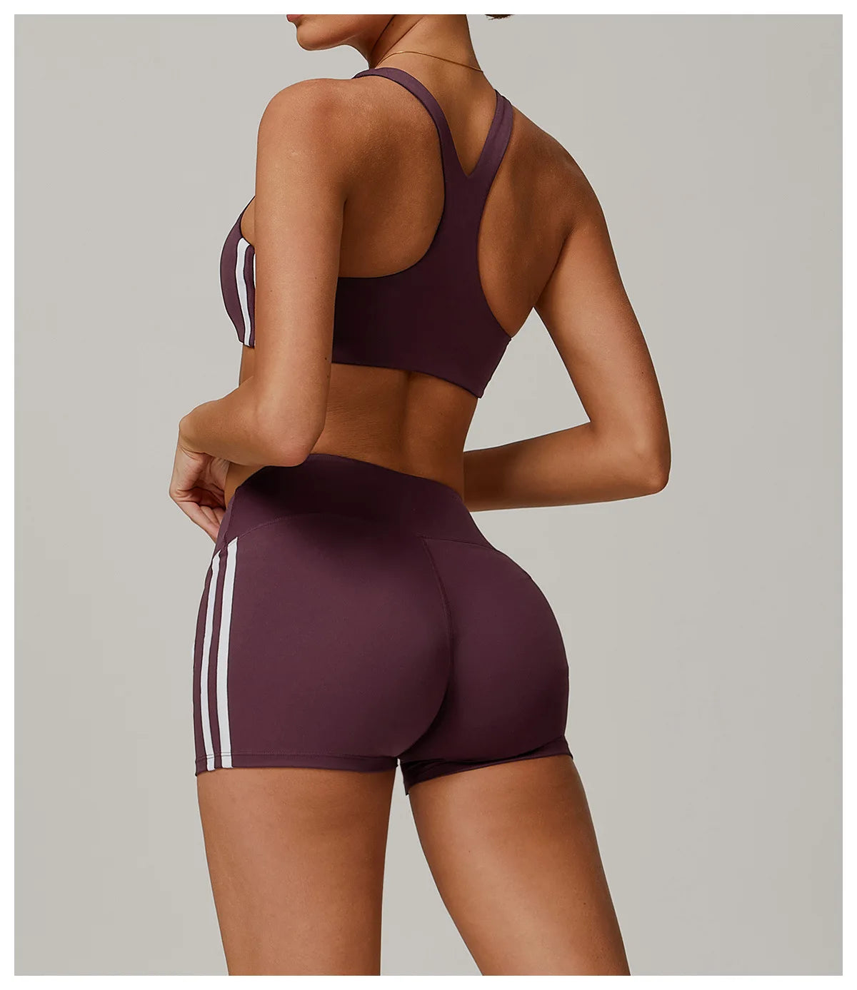 Women’s Push-Up Sports Bra Tank Top – Beautiful Back Design