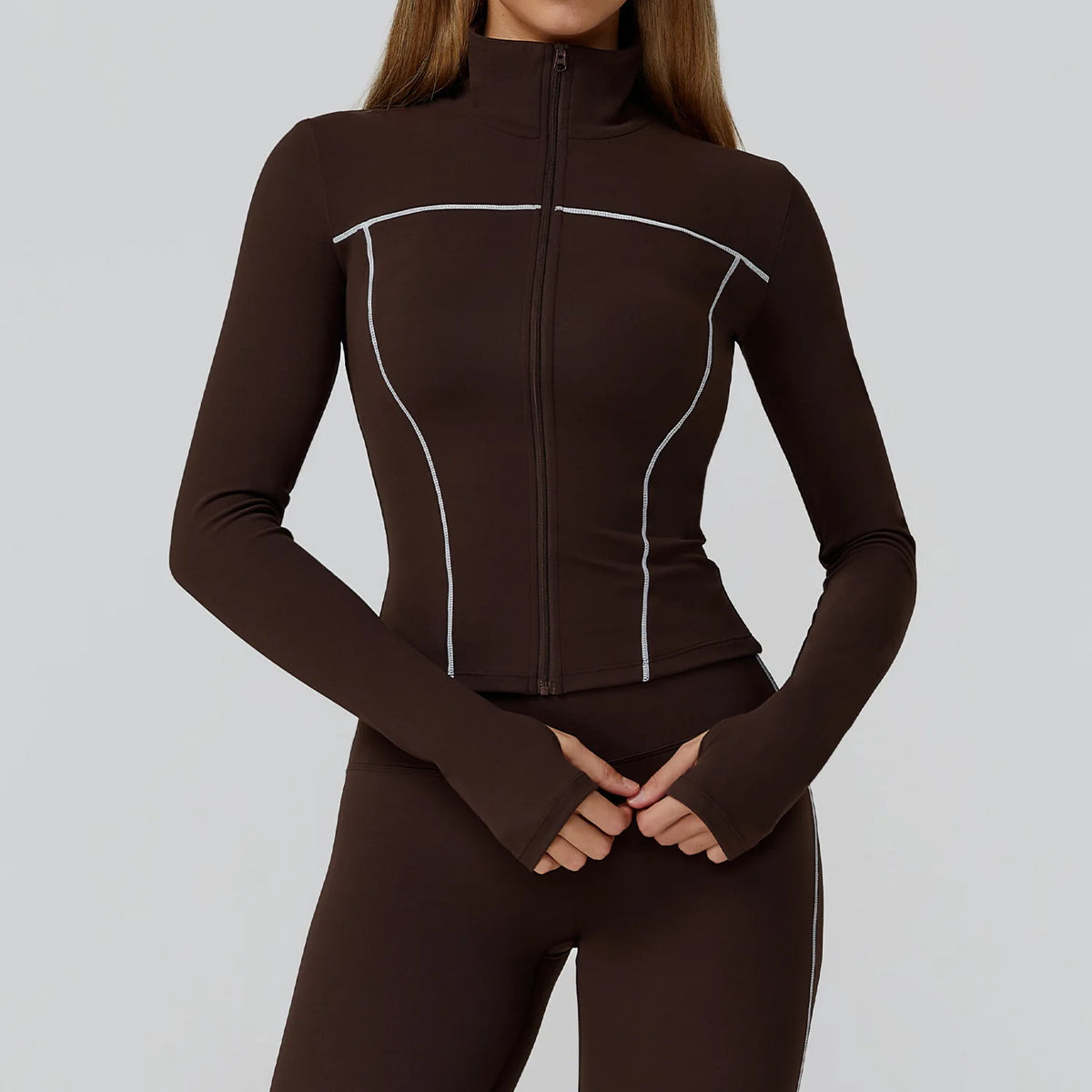 Quick‑Dry Women’s Fitness Jacket