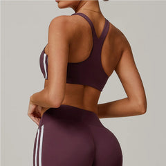 Women’s Push-Up Sports Bra Tank Top – Beautiful Back Design