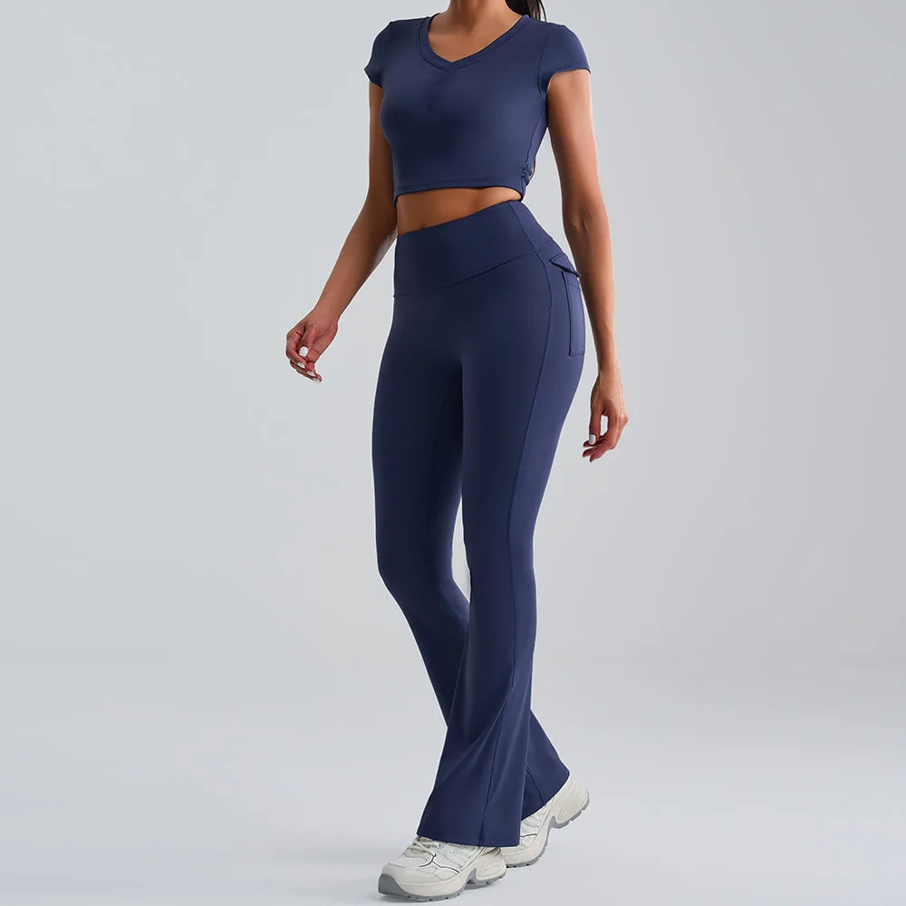 Women’s Sport Set – Sports Bra & High Waist Leggings