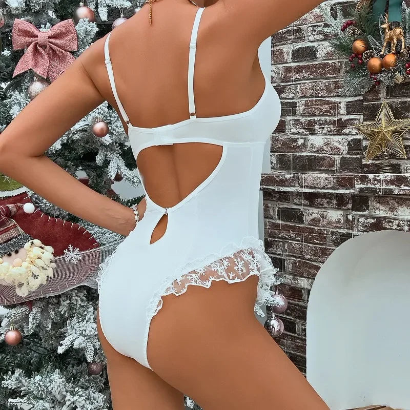 Sexy Lace-Up Hollow Out Jumpsuit for Women