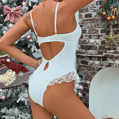 Sexy Lace-Up Hollow Out Jumpsuit for Women