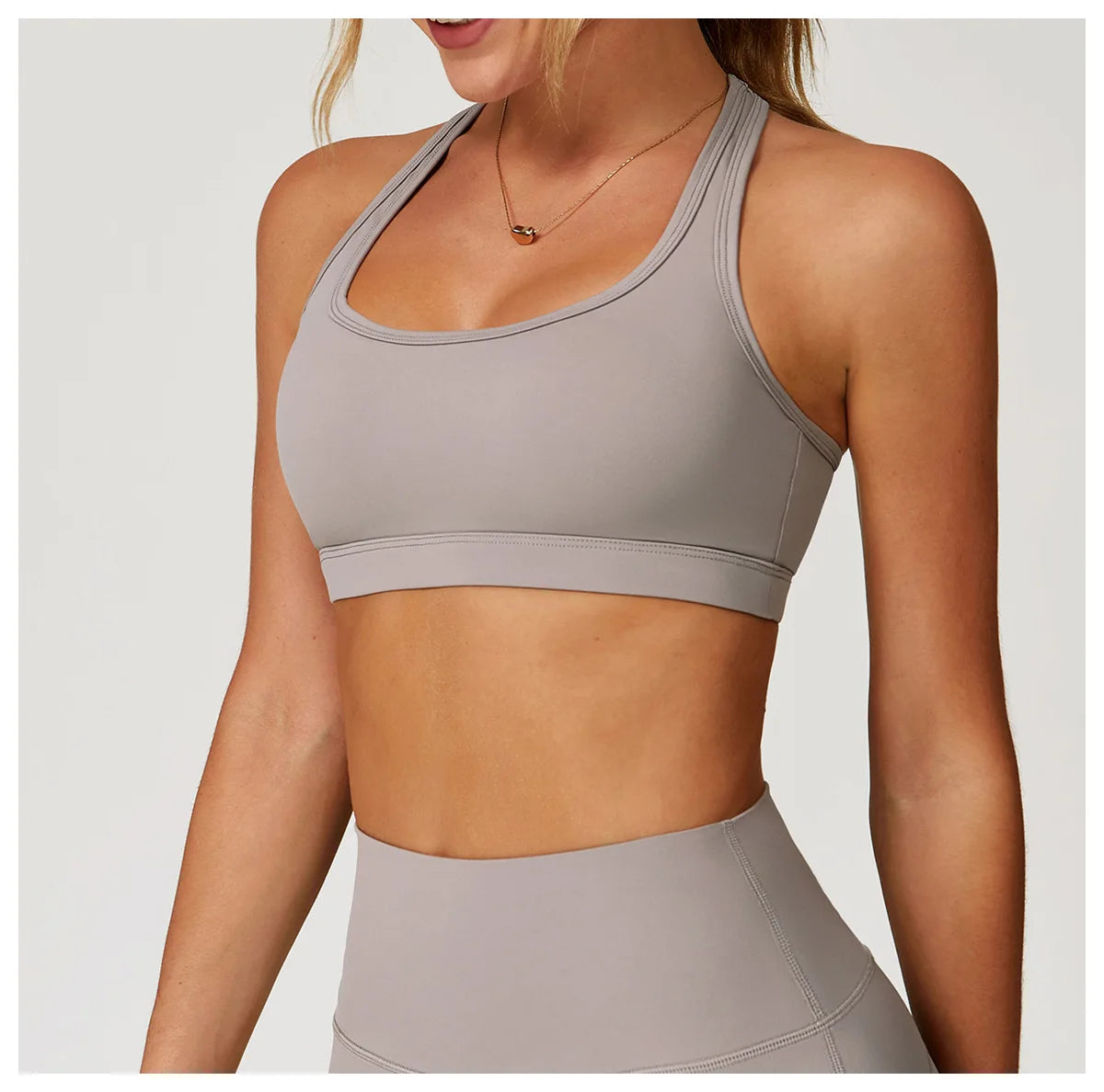 Women's Push-Up Sports Bra – Impact Yoga & Fitness Top