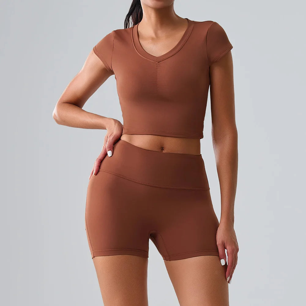 Women’s Sport Set – Sports Bra & High Waist Leggings