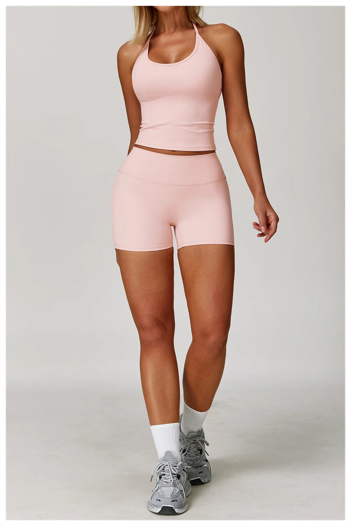 Women’s 2-Piece Yoga Set – Bell-Bottom Pants & Sports Bra