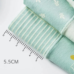 High Waist 4Pcs/Set Cotton Panties Women Body Shaper Fashion Briefs Plus Size M-4XL Underwear Breathable Comfort Female Lingerie