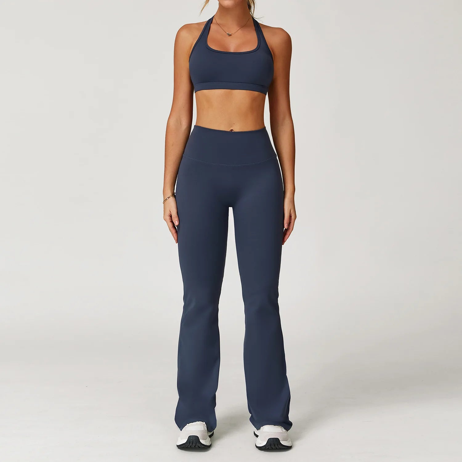 2PCS Women’s Yoga Set – Sports Bra & Shorts Fitness Outfit