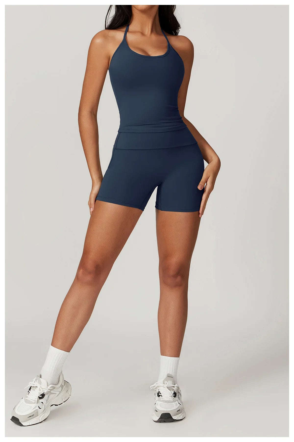 Women’s 2-Piece Yoga Set – Bell-Bottom Pants & Sports Bra