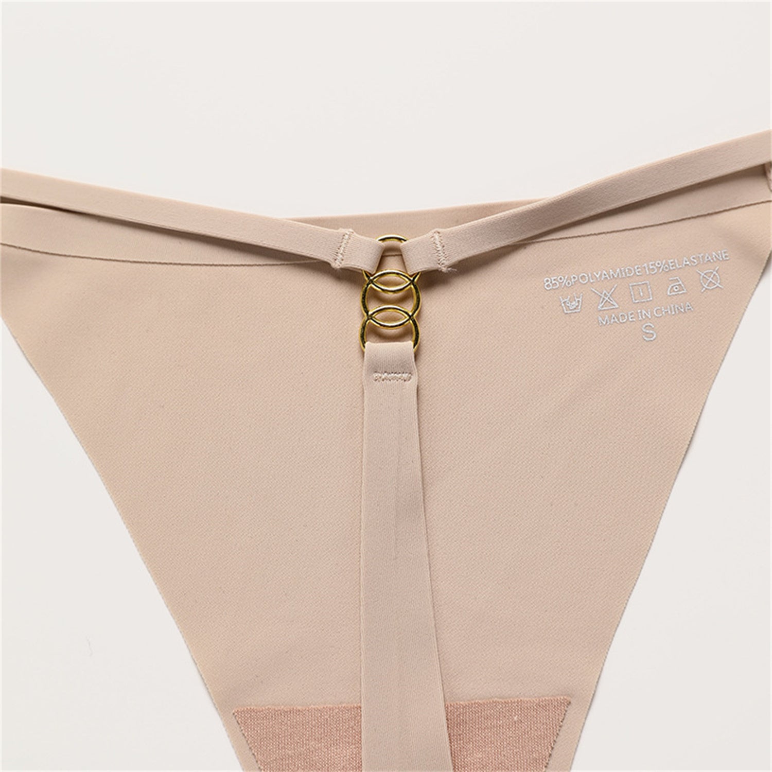 5PCS Seamless Buckle T-String Panties for Women JC