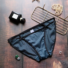 Slip‑Into Seamless Ice‑Silk Briefs-