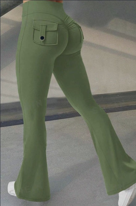 Slim High Waist Scrunch Sports Leggings
