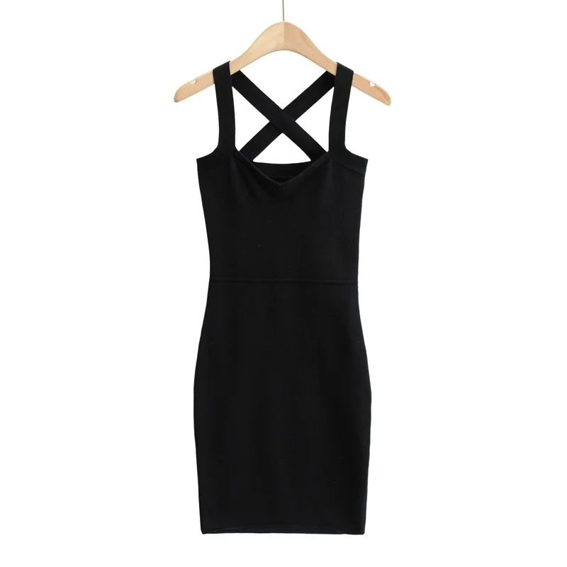 Elegant Slim Fit Knitted Dress-