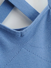 Elegant Slim Fit Knitted Dress-