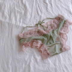 Bloom-Lace Cotton Comfort Briefs-