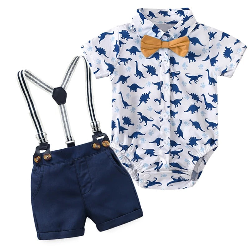 Toddler Boys Clothes Suit 4 Pieces