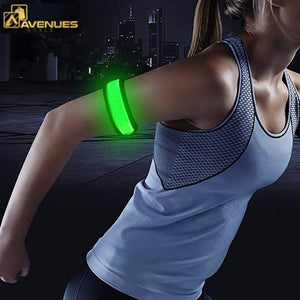 Glowing Bracelets Sport LED Wristbands Running Light