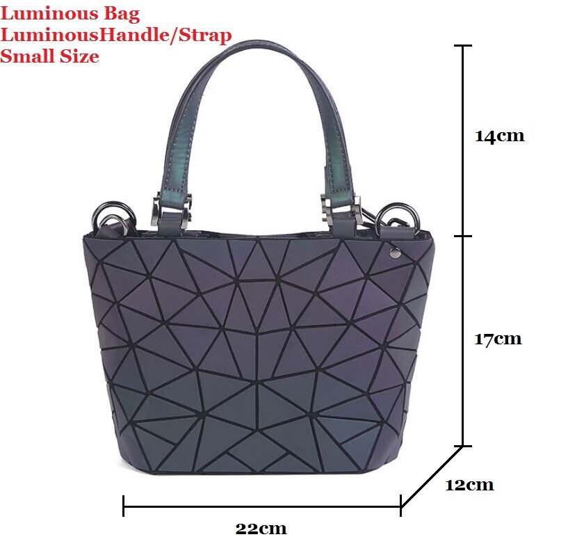 Women Geometric laser Tote Shoulder Bags