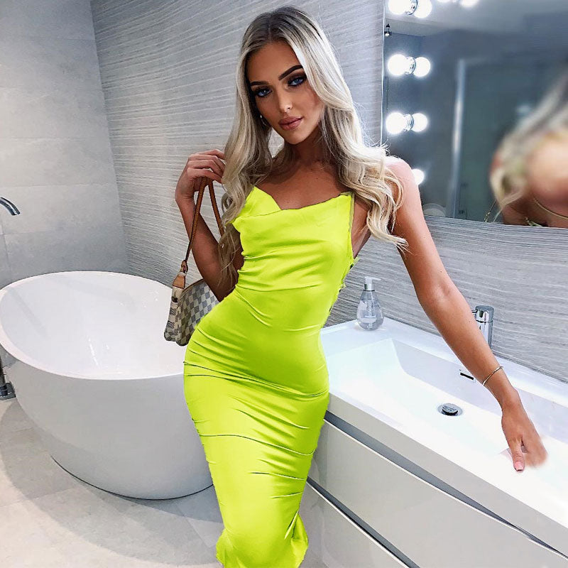 Women Body-con Long Midi Dress