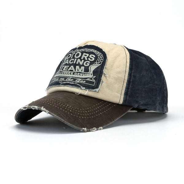 Jeans Curve Brim Trucker Baseball Cap