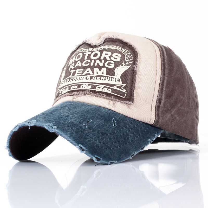 Jeans Curve Brim Trucker Baseball Cap