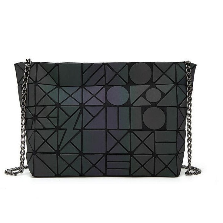 Women Geometric laser Tote Shoulder Bags