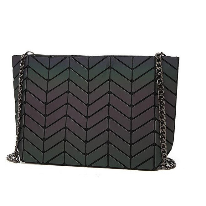 Women Geometric laser Tote Shoulder Bags