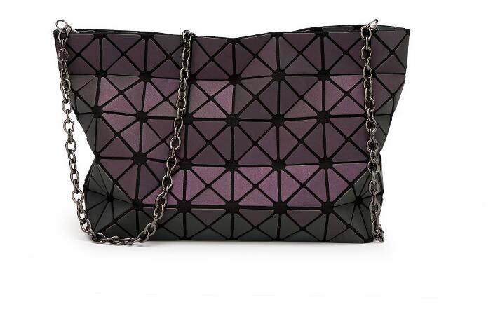 Women Geometric laser Tote Shoulder Bags