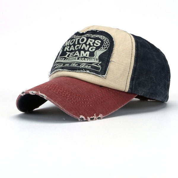 Jeans Curve Brim Trucker Baseball Cap