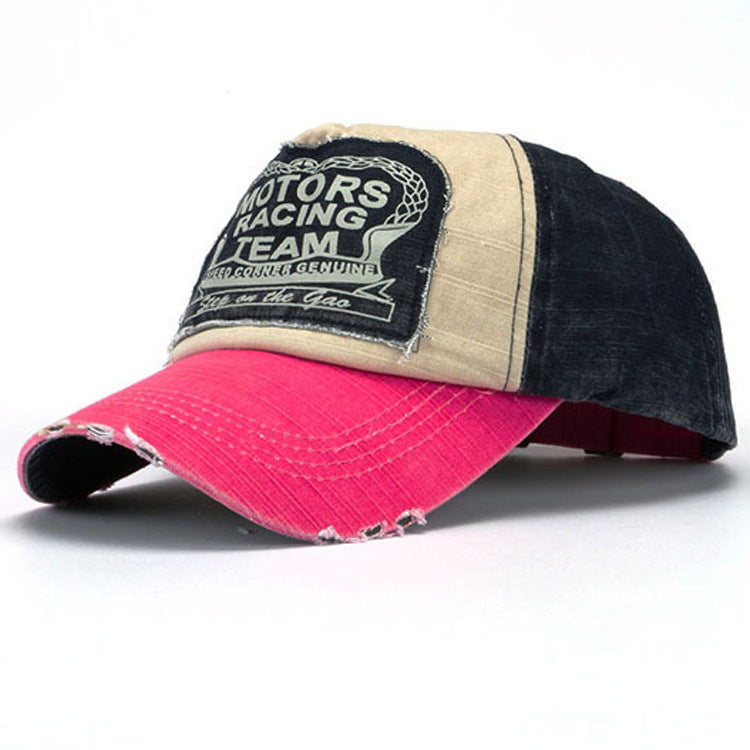 Jeans Curve Brim Trucker Baseball Cap