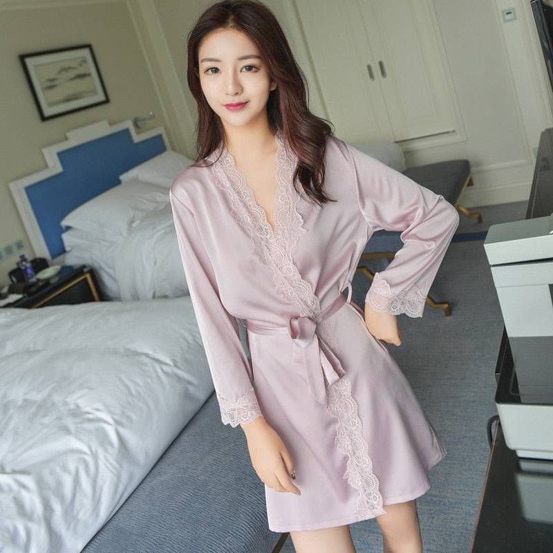Women Satin Silk Sleepwear