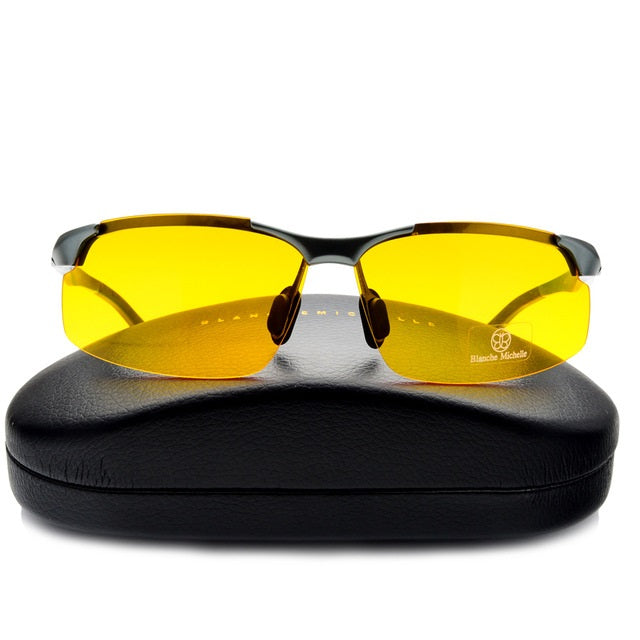 Men Polarized Night Vision Sunglasses