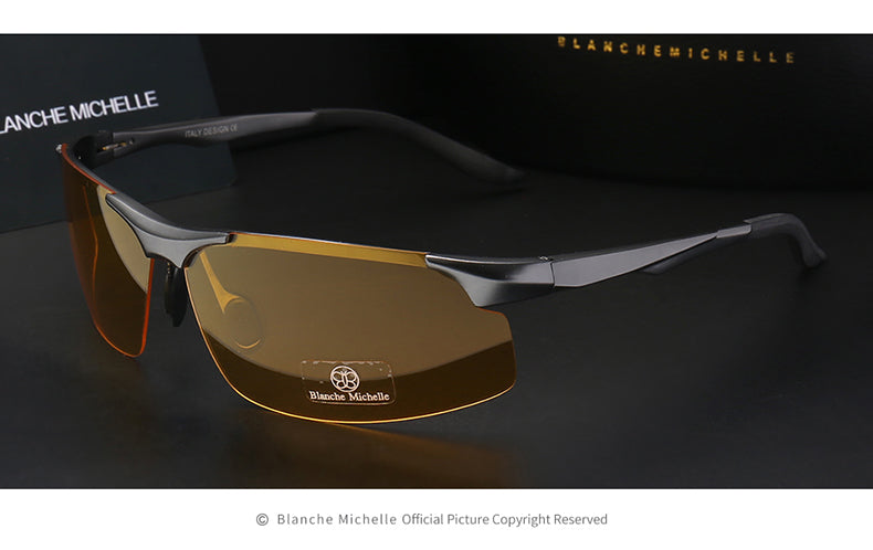 Men Polarized Night Vision Sunglasses