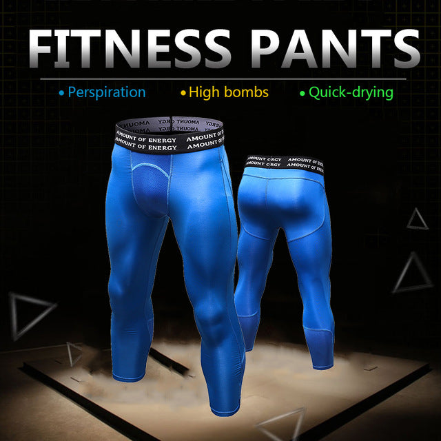 Men Compression Pants Jogging Trousers