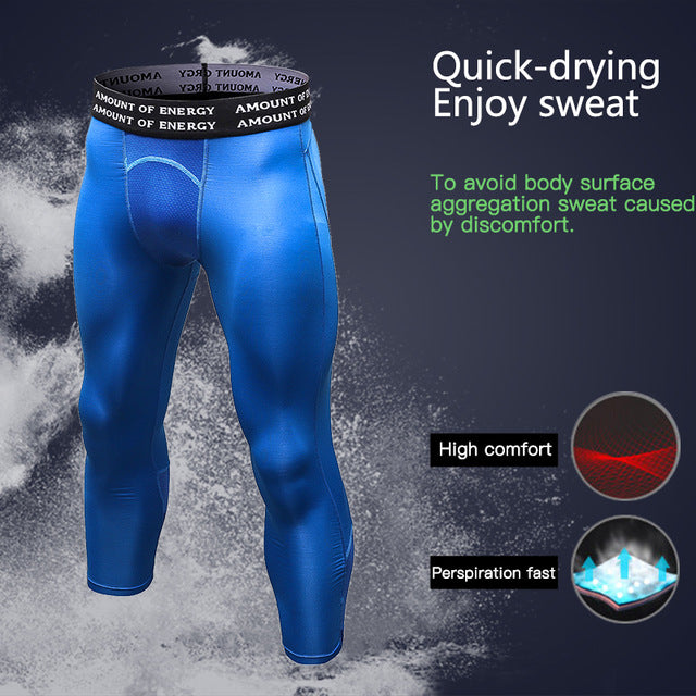 Men Compression Pants Jogging Trousers
