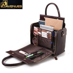 Large Genuine Leather Handbag