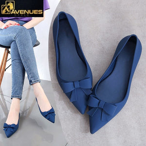 Jelly Flats Women Soft Pointy Sandals