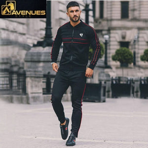 Men Sportswear Jogger Tracksuit Sets